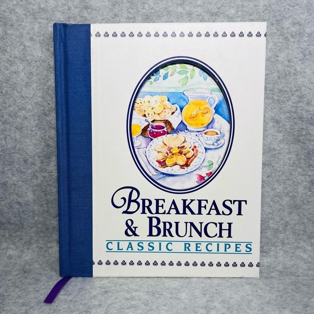 Breakfast and Brunch Classic Recipes Cookbook Hardcover By Louis Weber Vintage
